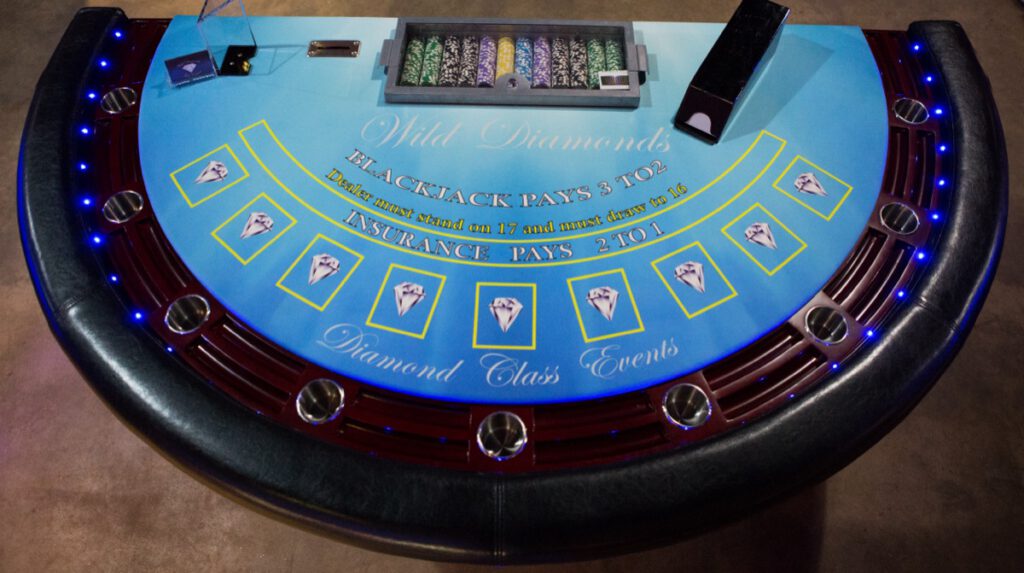 How to play Blackjack guide for Wild Diamonds Fun Casino Brisbane events - Blackjack gaming instructions for Sunshine Coast and Brisbane casino parties