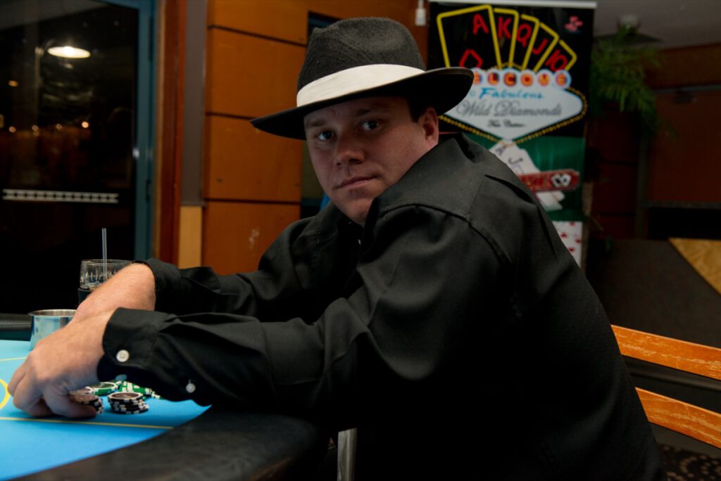 Wild Diamonds Fun Casino dynamic casino event in Brisbane - Luxury gaming entertainment for Sunshine Coast corporate functions and private parties with professional dealers and premium equipment